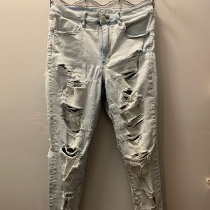 AE Super stretch highrise size 12 jeggings